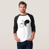 T-shirt Roue prend le baseball Tee (Devant entier)
