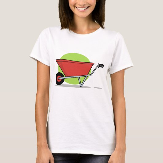 T-shirt Roue rouge (Devant)