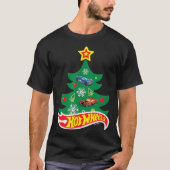 T-shirt Roues chaudes - Roues chaudes Arbre de Noël (Devant)
