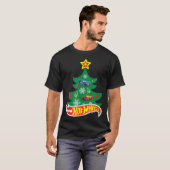 T-shirt Roues chaudes - Roues chaudes Arbre de Noël (Devant entier)