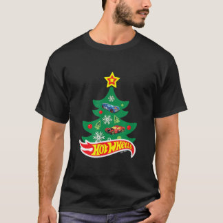 T-shirt Roues chaudesRoues chaudes Arbre de Noël