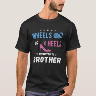 T-shirt Roues Ou Talons Promus À Frère Bro Nouveau-Né