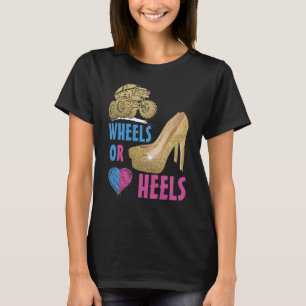T-shirt Roues ou talons votre maman aime vous Genre Révéle