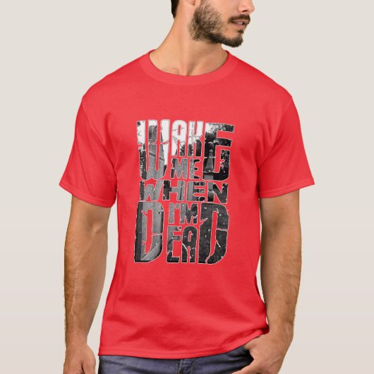 T-shirt rouge (Devant)