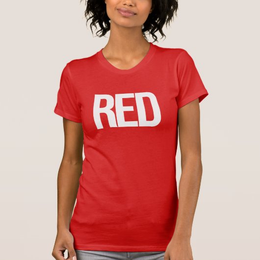 T-shirt Rouge (Devant)