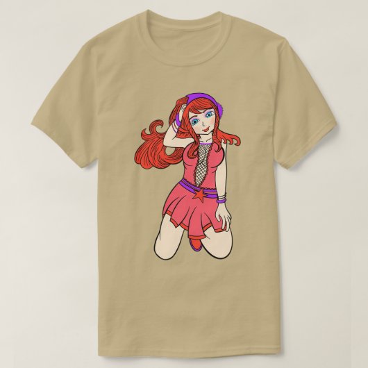 T-shirt Rouge 4 (Design devant)