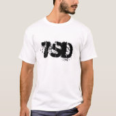T-shirt rouge 7SD (Devant)