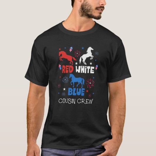 T-shirt Rouge blanc (Devant)