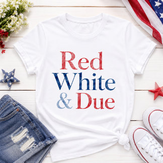 T-shirt Rouge Blanc & Enceinte pour le 4 Juillet Maman Fut