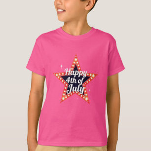 T-shirt Rouge, Blanc & Gras : Collection de impressions pa