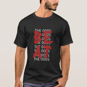 T-shirt Rouge Bourgogne Foncé Marron Rouge Graphique Battr