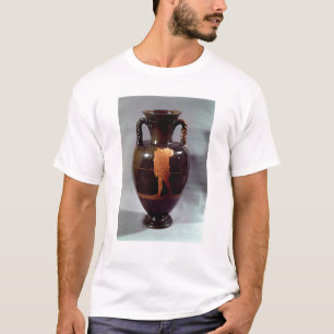 T-shirt Rouge-chiffre amphora de grenier