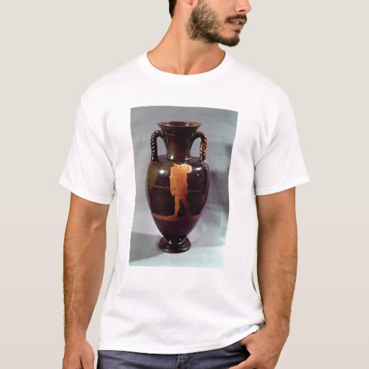 T-shirt Rouge-chiffre amphora de grenier (Devant)