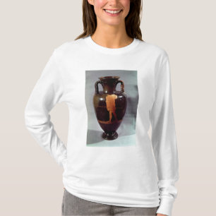 T-shirt Rouge-chiffre amphora de grenier