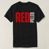 T-shirt Rouge comprimé (Design devant)