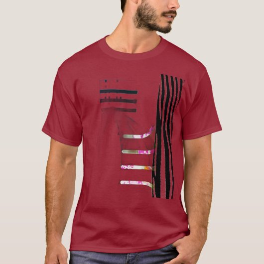 T-shirt rouge cool (Devant)