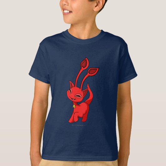 T-shirt Rouge d'Aisha (Devant)