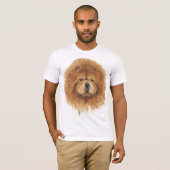 T-shirt Rouge de bouffe   de bouffe (Devant entier)