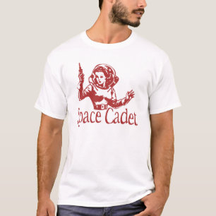 T-shirt Rouge de cadet de l'espace