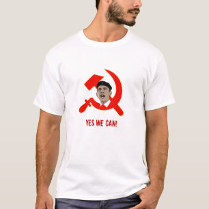 T-shirt Rouge de Che Obama, oui nous pouvons !