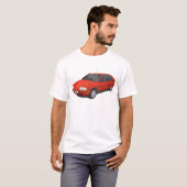 T-shirt Rouge de Citroën BX (Devant entier)