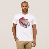 T-shirt Rouge de Dinosorio (Devant entier)