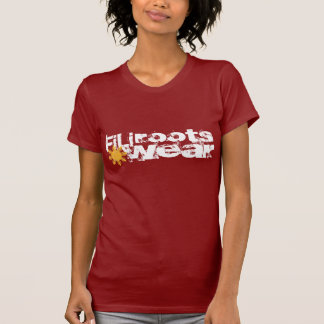 T-shirt rouge de filirootswear