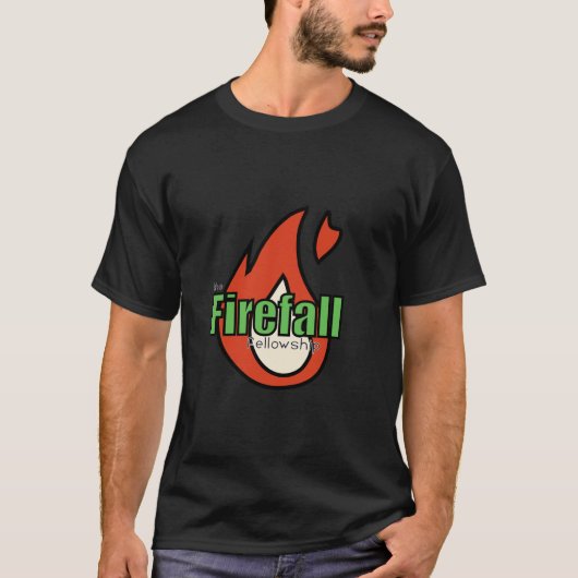 T-shirt Rouge de Firefall (Devant)