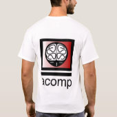 T-shirt Rouge de Flèche-Cerveau (Dos)