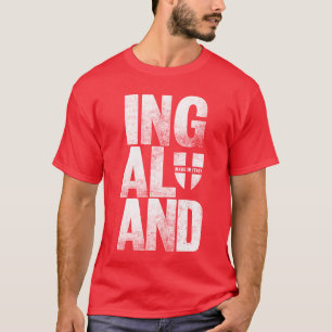 T-shirt Rouge de l'Angleterre Ingaland