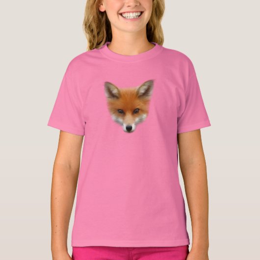 T-shirt rouge de l'équipe Fox (Devant)