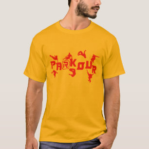 T-shirt Rouge de Parkour