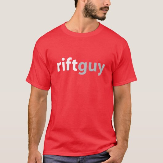 T-shirt Rouge de RIFTguy (Devant)