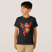 T-shirt Rouge de Scorchio (Devant entier)