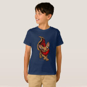 T-shirt Rouge de Xweetok (Devant entier)