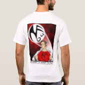 T-shirt Rouge d'équipe de Nerdfest 2004 : Conception 2 (Dos)