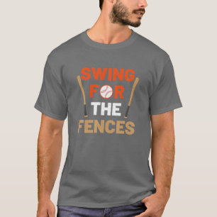 T-shirt Rouge Dit Drôle Gardez Le Calme Et Knit Sur