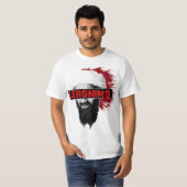 T-shirt Rouge d'Osama Geronimo (Devant entier)