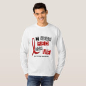 T-shirt ROUGE d'USAGE de la course I POUR MOI 37 (Devant entier)