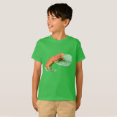 T-shirt Rouge Eft Orange Salamander Nature (Devant entier)