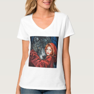 T-shirt Rouge et Gris : Une Connexion Inattendue