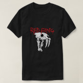 T-shirt rouge fang Essential (Design devant)