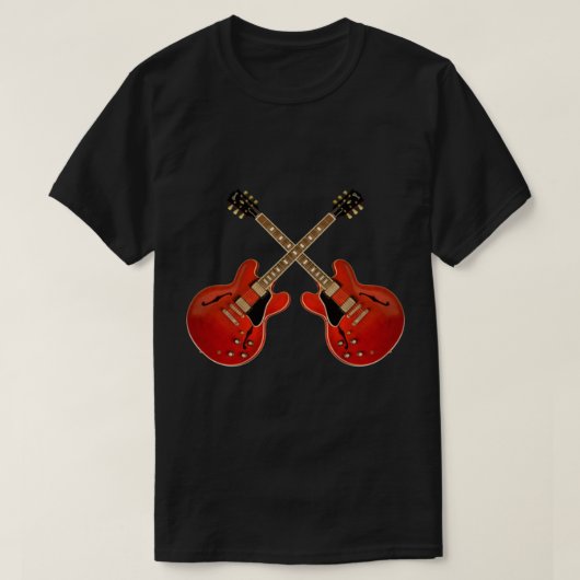 T-shirt rouge gibson es Essential (Design devant)