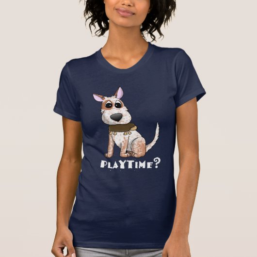 T-shirt Rouge Heeler de bande dessinée heures de (Devant)