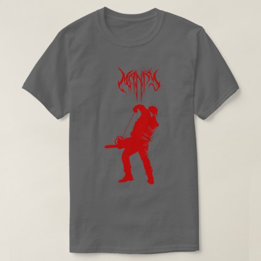 T-shirt Rouge mandy (Design devant)