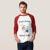 T-shirt Rouge masculin de DSSV (Devant entier)