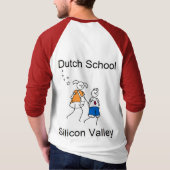 T-shirt Rouge masculin de DSSV (Dos)