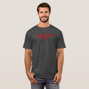 T-shirt Rouge N'est Pas Silencieux - Vêtements De Rue Emo