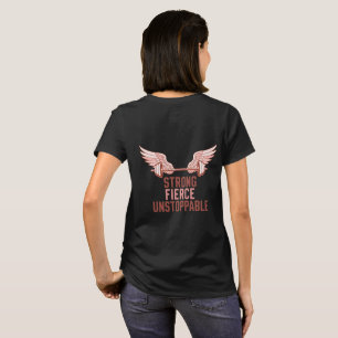 T-shirt Rouge pâle Féroce Imparable Blush Gym Citation