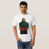 T-shirt Rouge pilulé (Devant entier)